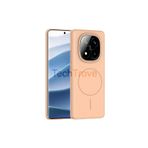 Techtrove Xiaomi Redmi Note 14 Pro 4G Uyumlu Kılıf Magsafe Şarj Özellikli Pürüzsüz Dokunuşlu Kapak Desert Titanyum