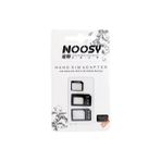 Techugo Noosy Nano ve Micro Sim Kart ADAPTÖRÜ-1852 - Siyah - Belirtilmemiş