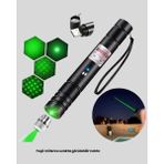 Techugo Yüksek Güçlü Yeşil Lazer Pointer 5000MW Şarjlı - Çok Renkli - Belirtilmemiş