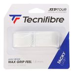 Tecnifibre Wax Feel Grip tekli paket beyaz Overgrip, tek boy