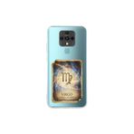 Tecno Camon 16 ile Uyumlu Burç Kartları Başak Tasarımlı Şeffaf Silikon Kılıf