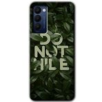 Tecno Camon 18 Do Not Hide Baskılı Uyumlu Silikon Kılıf