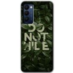 Tecno Camon 18P Do Not Hide Baskılı Uyumlu Silikon Kılıf