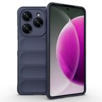 Tecno Spark 20 Pro 4G ile Uyumlu Kılıf Esnek TPU Oyuklu Arka Yüzey Tasarımlı CNS Etnik Silikon Kapak - Laciver
