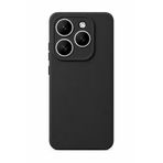 Tecno Spark 20 Pro Uyumlu İçi Kadife Renkli Lansman Kılıf Siyah