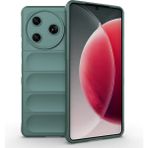 Tecno Spark 30 Pro Kılıf Kolay Tutum Sağlayan Yapılı ve Içi Kadife Dolgulu Tpu Premium Silikon Kapak Rcv/etnik - Yeşil