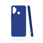 Tecno Spark 7 Pro Lacivert Uyumlu Silikon Kılıf