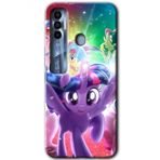 Tecno Spark 7 Pro Pony Baskılı Uyumlu Silikon Kılıf
