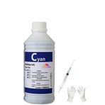 Tecprint Epson L3050 1 Litre Mavi Muadil Mürekkep+Enjektör+Eldiven