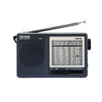 TECSUN R-9012 taşınabilir dijital radyo kısa dalga radyo FM stereo alıcı FM MW AM SW 12 bant