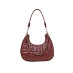Ted Baker Deri Omuz Çantası, Standart, 5003305918, Bordo, Kadın