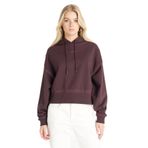 Ted Baker Spreyli Kapüşonlu Sweatshirt, L, TBFW25FTSS010, Bordo, kadın