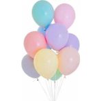Tedaks 10 Adet 12 Inç Makaron Karışık Balon