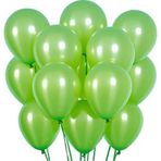 Tedaks 20 Adet 12 İnç 30 Cm Metalik Açık Yeşil Balon Doğum Günü Süsleme
