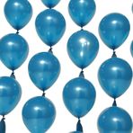 Tedaks 20 Adet 12 İnç 30 Cm Metalik Mavi Balon Doğum Günü Süsleme