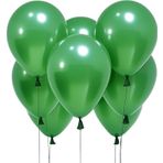 Tedaks 20 Adet 12 İnç 30 Cm Metalik Yeşil Balon Doğum Günü Süsleme