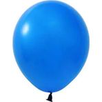 Tedaks 20 Adet 5 İnç 12,5 Cm Metalik Mavi Balon Doğum Günü Süsleme