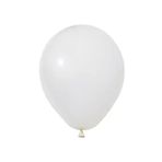 Tedaks 20 Adet 5 İnç 13 Cm Pastel Beyaz Balon Doğum Günü Süsleme