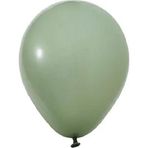 Tedaks 20 Adet 5 İnç 13 Cm Pastel Küf Yeşili Balon Doğum Günü Süsleme
