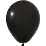 Tedaks 20 Adet 5 İnç 13 Cm Pastel Siyah Balon Doğum Günü Süsleme