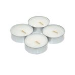 Tedaks 20 Li Yuvarlak Mum Beyaz Tealight Mum Doğum Günü Parti Süsleme