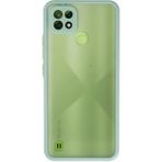 Tedar Realme C21 Kılıf Montreal Silikon Kapak - Turkuaz Najmaddin - Renkli