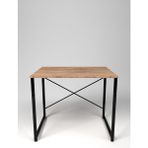 Tedarik Center Çalışma Masası 90 x 60 cm Metal Ayaklı Bilgisayar Masası Ofis Çalışma Masası - 90 x 60 x 70 cm - Çam
