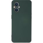 Tedarik Oppo Reno 7 Lite Kılıf Nano Içi Kadife Silikon - Koyu Yeşil Najmaddin
