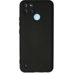 Tedarik Realme C25Y Kılıf Nano Içi Kadife Silikon - Siyah Najmaddin