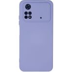 Tedarik Xiaomi Poco M4 Pro 4g Kılıf Nano Içi Kadife Silikon - Lila Najmaddin
