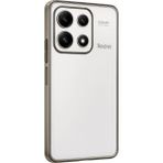 Tedarik Xiaomi Poco X6 Pro Kılıf Razer Lensli Silikon - Gold Najmaddin