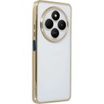 Tedarik Xiaomi Redmi 14C Kılıf Razer Lensli Silikon - Gold Najmaddin