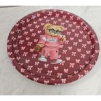Teddy Bear Ayı Desenli Metal Tepsi - Çok Renkli
