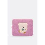 Teddy Bear Tablet Kılıfı 10” & 11” İnç Uyumlu IZG2401 (Pembe)