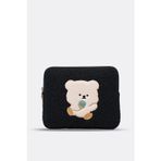 Teddy Bear Tablet Kılıfı 10” & 11” İnç Uyumlu IZG2401 (Siyah)