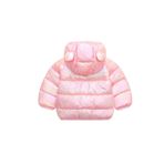 Teddy Şirin Şişme Mont - Açık Pembe acik pembe 3 Yaş