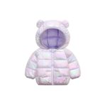 Teddy Şirin Şişme Mont Lila Mor lila mor