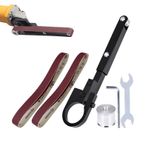 tedious Açı Taşlama Kum Kemer Makinesi, Öğütücü Aracı Kemer Zımpara Parlatıcı Modifiye - DIY Mini Zımpara, Parlatıcı Kemer Zımparaları, Açı Öğütücü için Taşınab ir Boru Parlatma Adaptörü