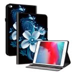 TEDTIKJT iPad mini5 / ini4 / ini3 /mini2 / ini1 7,9 inç Tablet Kılıfı PU Deri Kapaklı Stand Koruyucu Boyalı Desen iPad Mini 5 için Kılıf, Siyah Orkide