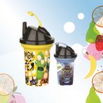 Tedy Pipetli Çocuk Içecek Bardağı Desenli Bardak 300Ml