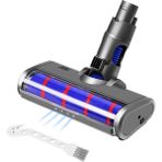 Teedoo Dyson V6 DC58 DC59 DC61 DC62 DC74 LED Far Ile Akülü Elektrikli Süpürge Eki Için Yumuşak Rulo Temizleyici Kafa (Yurt Dışından) - Süpürge Aksesuarları