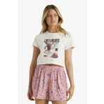 Tee&more. Aksolotl Baskılı Premium Regular Fit Crop T-shirt