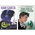 Teen Titans Raven - Teen Titans Beast Boy - Kami Garcia Gabriel Picolo - 2'li Çizgi Roman Seti