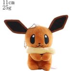 Teenspirit 28 Stilleri 9-13 cm Pokemon Anime Peluş Bebek Pikachu Anahtarlık Süsler Psyduck Snorlax Squirtle Eevee Jolteon Espeon Çocuklar Hediye (Yurt Dışından) - Renkli