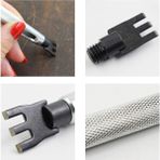 Teenspirit Deri Tanga Keski Seti Kemer Deliği Delme Crafting Tools (Yurt Dışından)