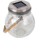 Teenspirit Dış Mekanda Asılı 20 Led, Noel, Veranda, Bahçe, Bahçe ve Çim Için Güneş Kavanoz Kapağı Peri Dize Işıklar (Yurt Dışından) - Siyah