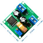 Teenspirit LM2587 Dc-Dc Güç Modülleri LM2577 (Tepe 5A) Dc Yükseltici Dönüştürücü Modülü Üzerinden Yükseltme Modülü (Yurt Dışından) - NA - Siyah