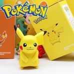 Teenspirit Orijinal Pokemon Figürleri Pikachu Squirtle Bulbasaur Psyduck Cep Canavar Anime Charmander Model Oyuncaklar Çocuk Oyuncakları Noel Hediyeleri (Yurt Dışından) - Renkli
