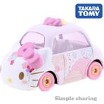 Teenspirit Takara Tomy Dream Tomica Hello Kitty Koleksiyonu 6 Parça Kutu Oto Araba Motorları Araç Döküm Metal Modeli Koleksiyonu Çocuk Oyuncakları (Yurt Dışından) - Renkli