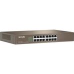 Tef1016D 16 Port 10-100 Mbps Switch Çelik Kasa Rack Mount
